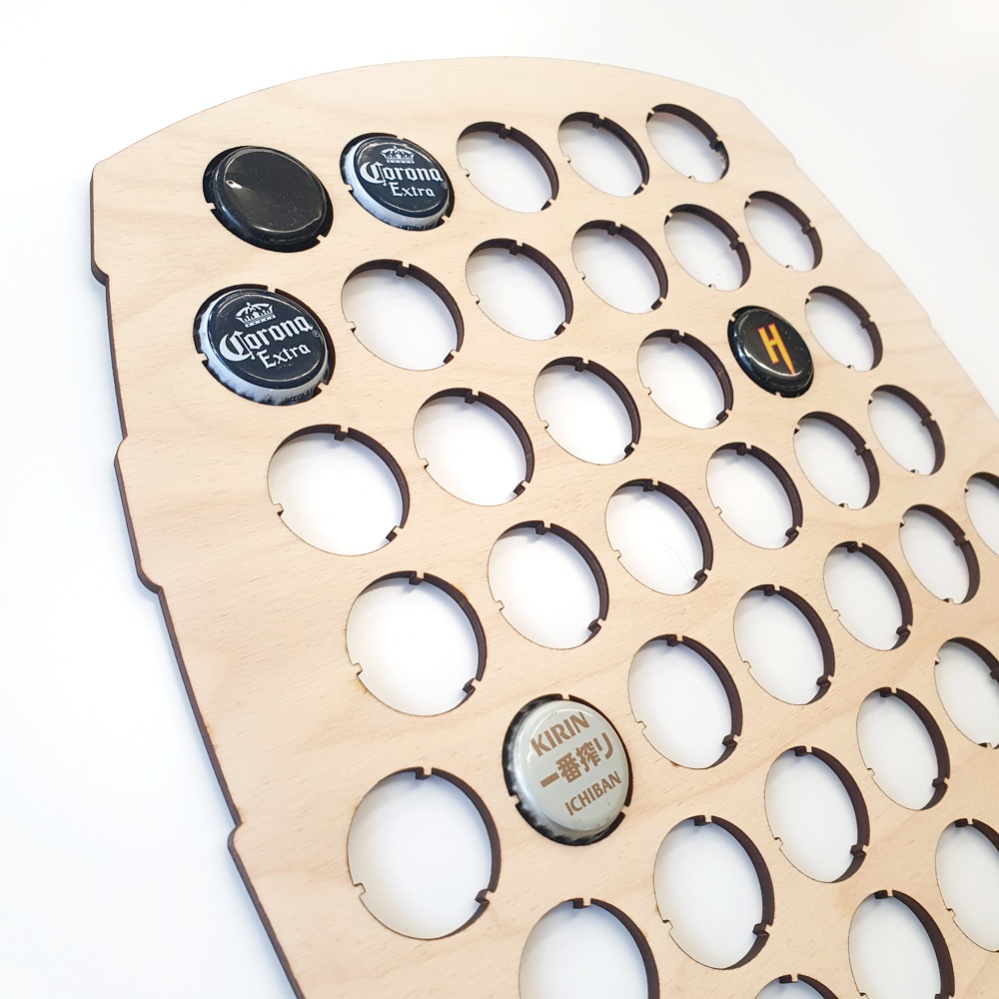 BEER BARREL Bottle Cap Holder